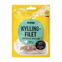 Kyllingfilet pepper og hvitløk