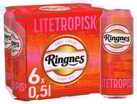 Ringnes Lite Tropisk 0,5lx6 boks