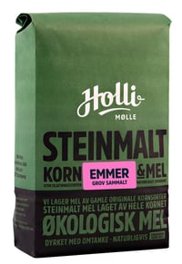 Holli Mølle Emmer Grovmalt Øko 1kg