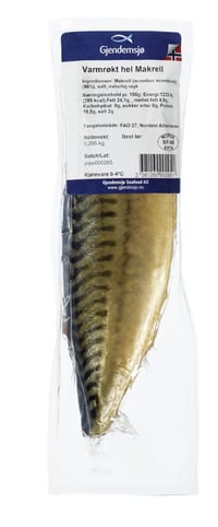 Makrell Hel Varmrøkt Gjendemsjø
