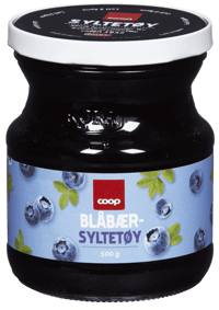 Coop Blåbærsyltetøy 500g