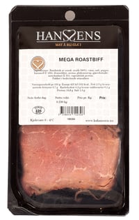 Roastbiff Sk 250g Hanssens