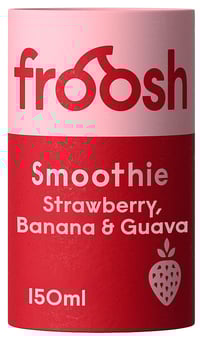 Froosh Shorty Jordbær&Guava 150ml