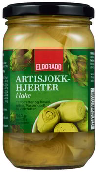 Artisjokkhjerter i Lake 340g Eldorado