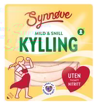 Kyllingfilet Mild&Snill skivet 100g Synnøve