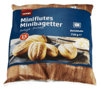 Coop Minibaguetter 750g