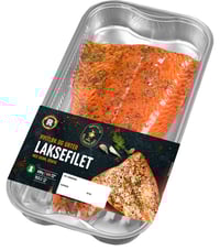 Laksefilet Hvitløk og Urter 650g R