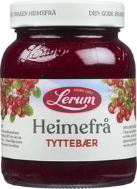 Tyttebær Heimefrå 390g Lerum
