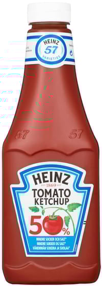 Tomatketchup Less Sugar 960g Heinz