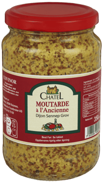 Chatel Grov Dijonsennep 350g