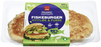 Coop Fiskeburger Purre & Hvitløk 300g