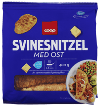 Coop Stekt Ostesnitzel 400g