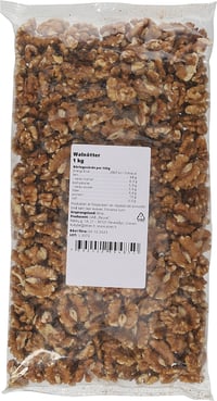 Valnøtter Naturell 1kg Pedros