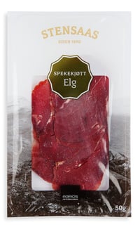 Spekekjøtt Av Elg i Skiver, 50 g