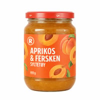 Aprikos og ferskensyltetøy