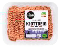 Kjøttdeig Storfe&Svin 600g Folkets
