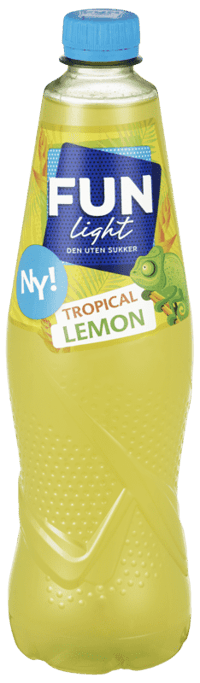 Fun Light Tropical Lemon 0,8l