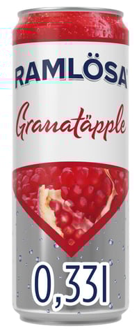 Ramløsa Granateple 0,33l Sleek boks