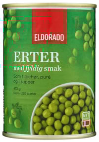Erter Husholdning 410g Eldorado