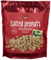 Coop Peanøtter 350g