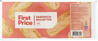 Sandwichbaguetter Fine 4x75g First Price