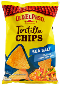 Tortilla Chips Sea Salt 185g Old El Paso