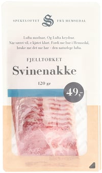 Svinenakke 120 g Fjelltørket