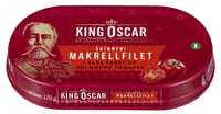 Makrellfilet Skinnfri i Tomat 170g King Oscar