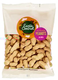 Earth Control Peanøtter i Skall 250g