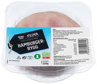 Prima Hamburgerrygg 250g