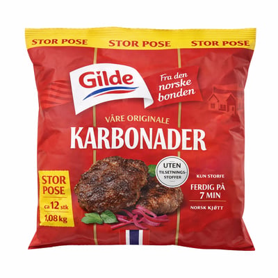 Gilde Våre originale karbonader