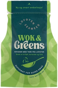 Kryddermiks Wok & Greens 38g Lofoten Seaweed
