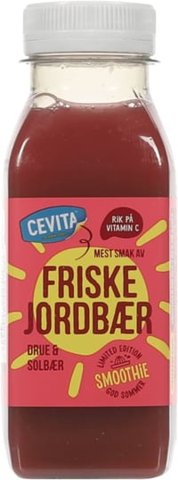 Smoothie Jordbær 250ml Cevita