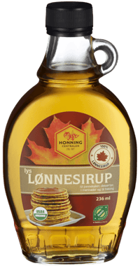Honningcentralen Lys Lønnesirup Økologisk 236ml