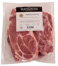 Nakkekoteletter Ca.1kg Frys Hanssens