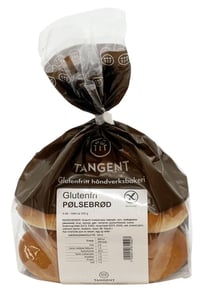 Pølsebrød glutenfri Frys 280g Tangent