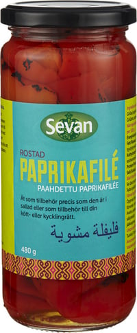 Paprikafilé Røkt 480g Sevan