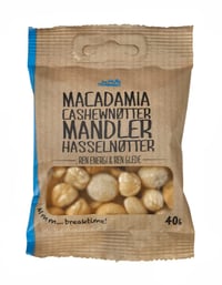 Nøttemix Blå 40g The Nuts Company