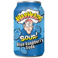 Warheads Blue Raspberry Sour Soda 355ml boks