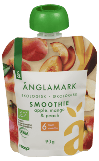 Änglamark Eple/Mango/Fersken 90g