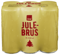 Coop Brun Julebrus 6stk x 0,33l