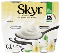 Skyr Vanilje 4x125g Q
