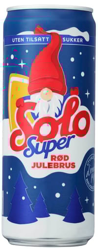 Solo Super Julebrus 0,33l boks Sleek