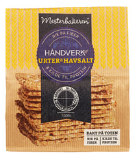Knekkebrød Urter Havsalt 12pk 230g Mesterbakeren
