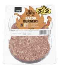 Coop Baconburger 300g