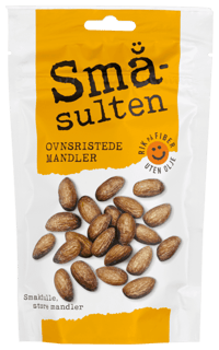 Polly Småsulten Ovnsristede Mandler 125g