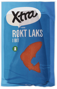 X-tra Halvside Røkt Laks 400-600g