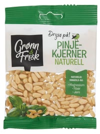 Pinjekjerner Naturell 35g Grønn&Frisk