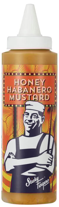 Mustard Honey American 237ml Sticky Fingers