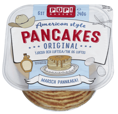 POP! American Style Pancakes 240g